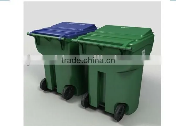 Plastic Injection Garbage Bin With Pedal and Lid Moulding