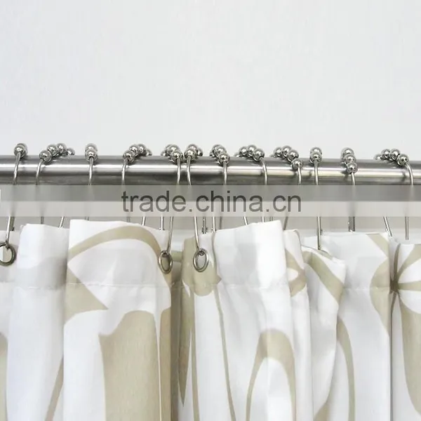 Shower Curtain Hooks/100% Metal Shower Curtain Hooks/304 Stainless Steel Curtain Hooks photo-3