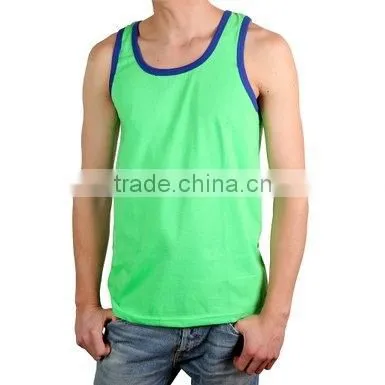 Wholesale Cotton Custom Mens Tank Top Stringer Tank Top Gym Tank Top Quality Choice photo-3