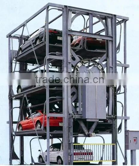 Multiple Photocell Sensors Cover All the Angles for Safety Detection Rotary Parking Guidance System