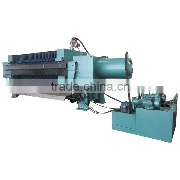 Program Controlled Automatic High Pressure Steel Plate Filter Press For Urban Sewage Teatment