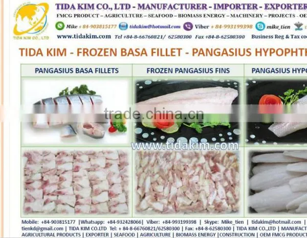SURIMI-TIDA KIM - BLACK TIGER SHRIMP LIVE FROZEN LOBSTER P ORNATUS - BIG SIZE 10KG - FROZEN BASA FILLLET - PANGASIUS photo-2