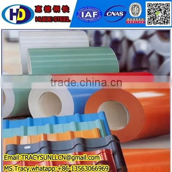 CHEAP but High Quality PPGI(PRE-PAINTED GALVANIZED STEEL COIL) photo-3