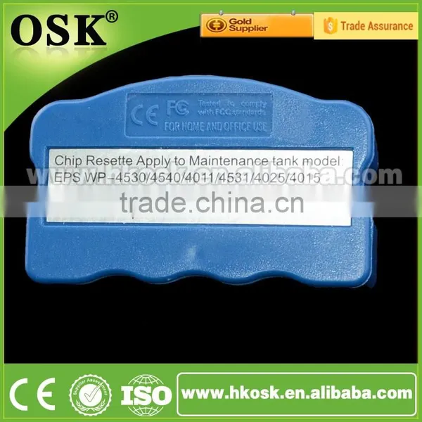 Chip Resetter for Epson WP-4525 WP-4545 WP-4521 Chip Resetter to Maintenance Tank