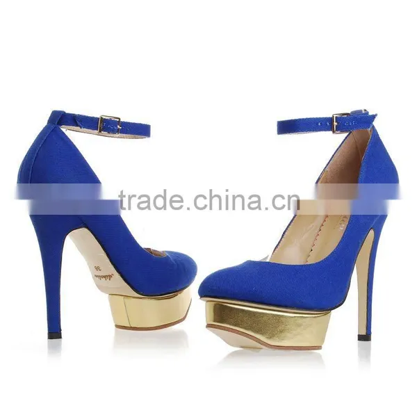 Fashion Noble Women High Heels Removable Heel Elevator Shoes 2016