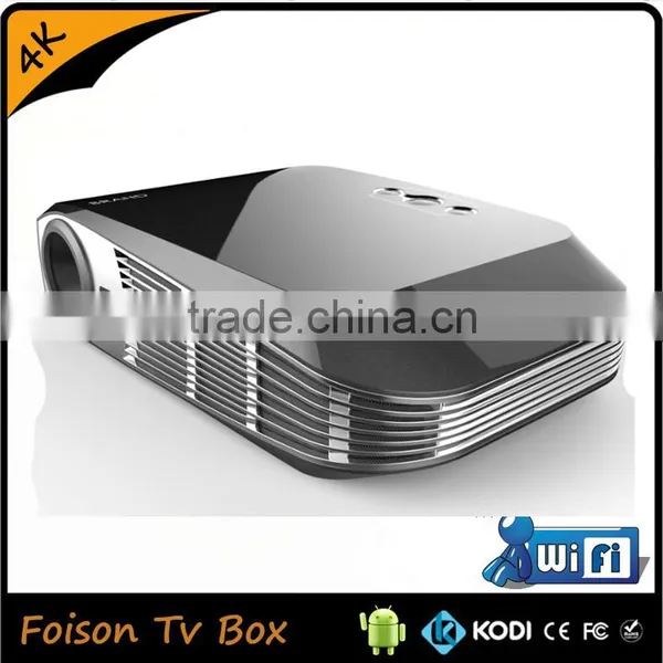 High Quality 2.4G 5G 1500 Lumens Led Projector FSP-01with OS Android 4.4 RK3288 photo-2