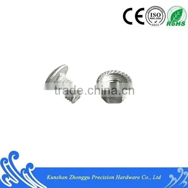 Step Bolt Flange Nut Combination Carbon Steel Dacromet