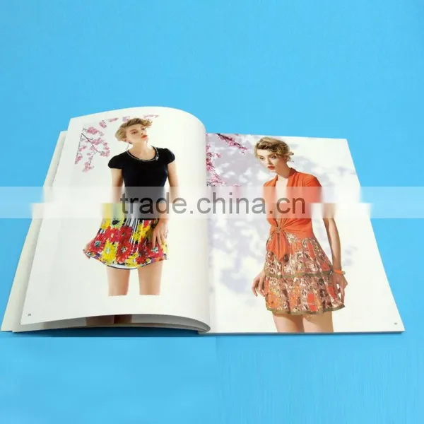Glossy Magazine Printing/cloth Magazine Printing/A4 Magazine Printing/magazine Perfect Binding photo-3