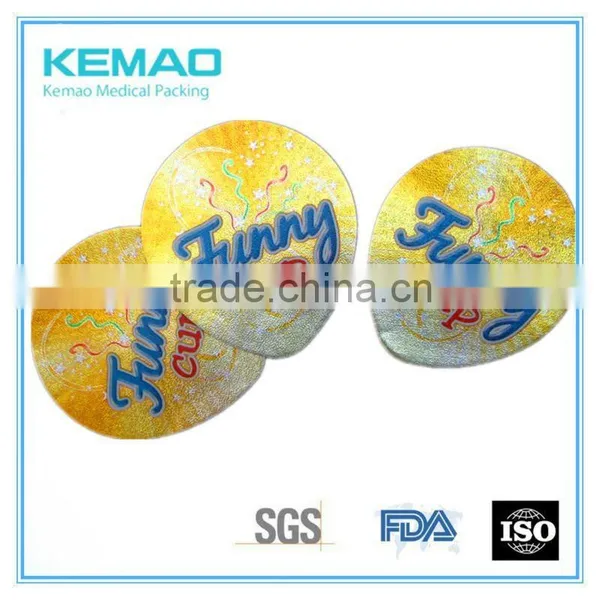 Printed and Coated Juice Bottle Lid Plastice or Glass