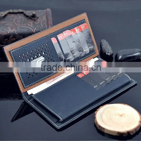 2016 New Design Wallet Men's Business Card Holder Luxury Money Clip photo-3