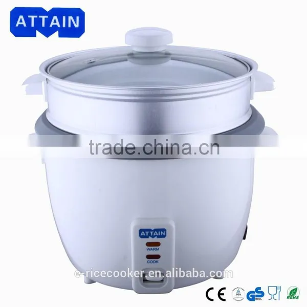 Electric 110v Rice Cooker With Steamer
