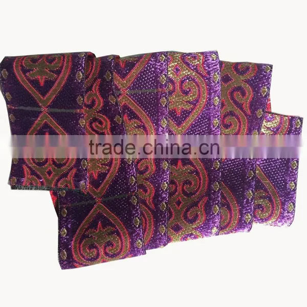 Woven Clothing Label for Garment Lady Dress Folk Costume photo-2