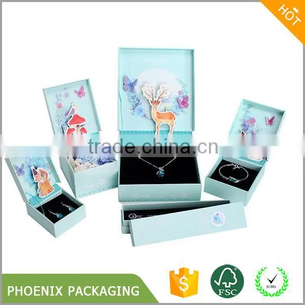 Luxury Handmade Paper Jewelry Box Custom Jewelry Gift Box photo-4