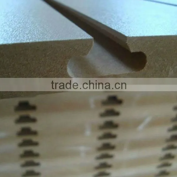 White Color Melamine Paper of Slotted Board photo-6