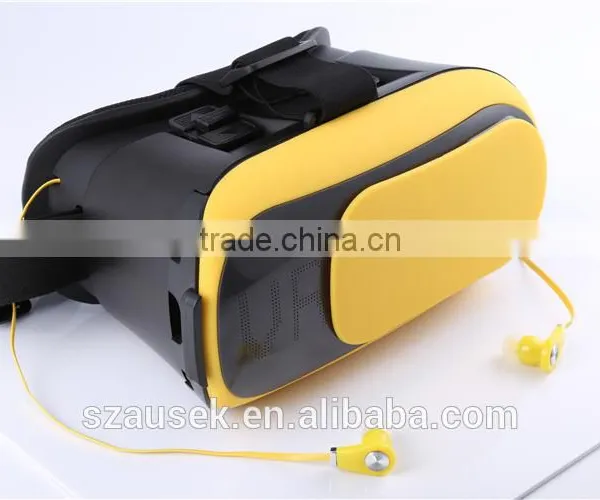 VR Box 3.0 3d Virtual Reality Glasses vr Headset With Earphone for Mobile Phones for 3.5inch to 6 Inch photo-4