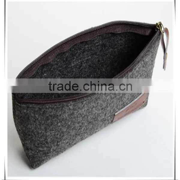 Handmade Felt Kids Bag,Felt Box With Zipper In Rectangle photo-3