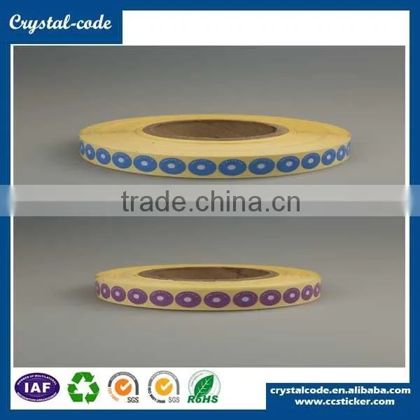 Color Changing Self Adheisve Low Temperature Label for Milk photo-3