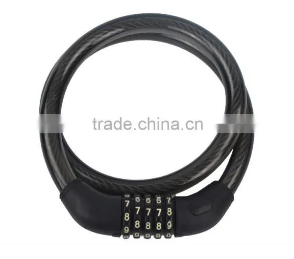 Hot Selling Good Quality Anti-theft Bicycle Cable Lock Spiral Lock photo-6