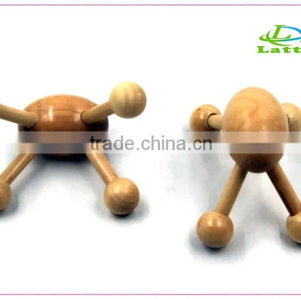 OEM Portable Hand Held Female Body Wood Massage