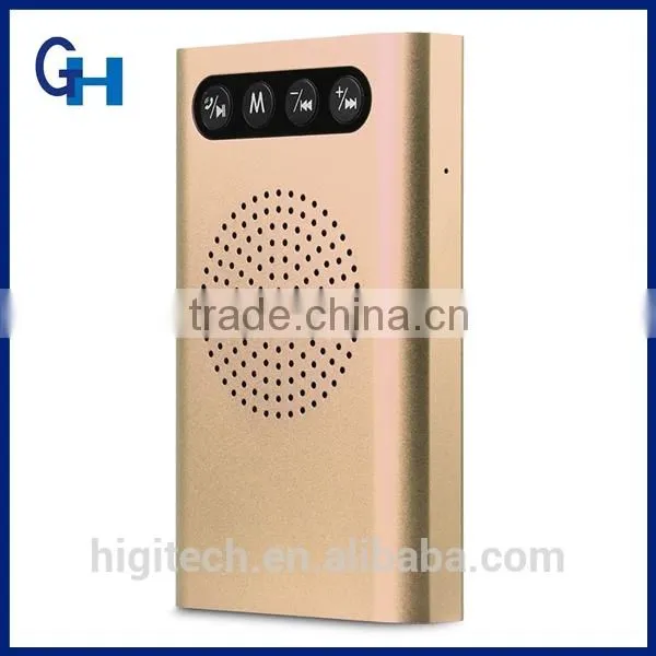HIGI New Promotion Gift LOGO Battery Bank Speakers 5200MAH for All Smart Phone photo-4