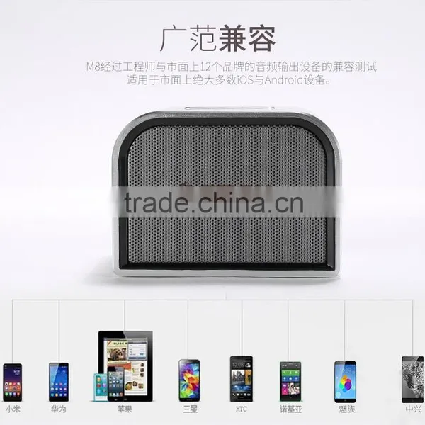 Remax M8 MINI Speaker Portable Desktop Bluetooth 4.0 Speakers For Iphone 6 / 6S Plus And Smart Phone photo-3
