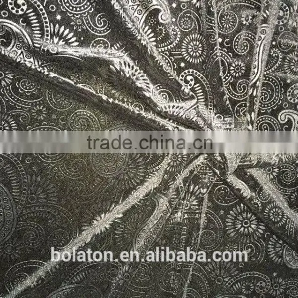 Polyester Dark Velvet With 3D Emboss for Middle East photo-3