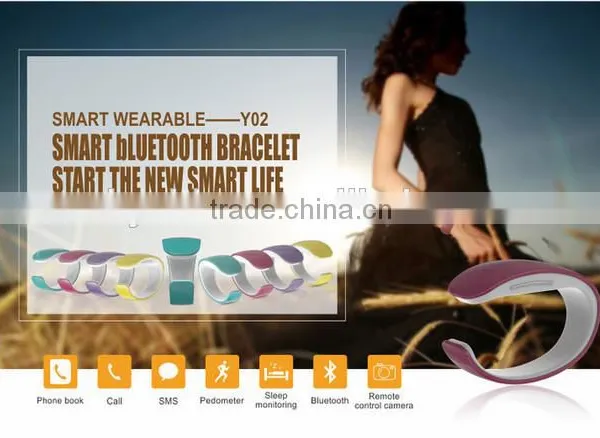 Fitness Bracelet Tracker Bluetooth Activity Smart Bracelet Smart Healthy Bracelet Y02 photo-2