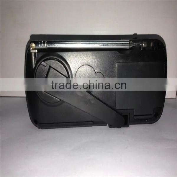 2014 Popular LED Lights ABS Plastic USB Solar Dynamo Radio Disaster Prevention photo-6
