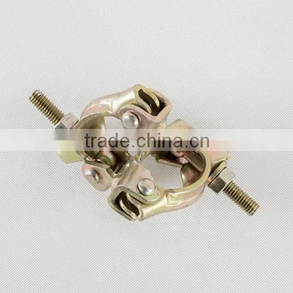 Right Angel Coupler EN74/EN74B/BS1139 Safety Scaffold Drop Forged/Pressed/Casting Double Coupler With Wedge
