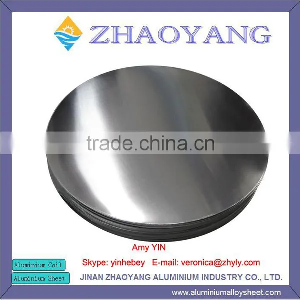 3003 3004 3105 H14/H24 Aluminum Round Sheet photo-2