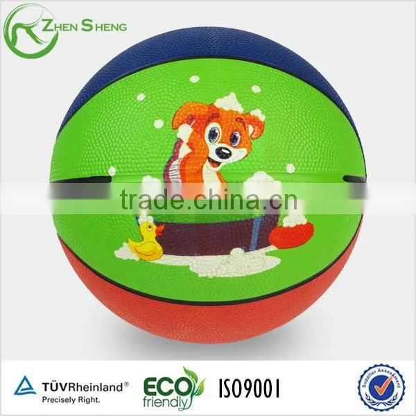 Zhensheng Promo Rubber Basketballs Promo Balls photo-2