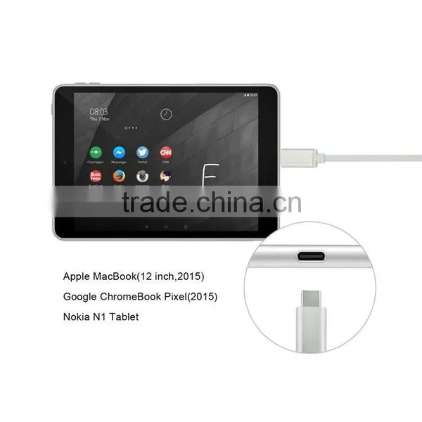 USB Type-C 3.1 Hub, USB-C to 3-Port USB 3.0 Aluminum Hub With 1 Type C Charger Port for the New Macbook, Google Chrome Book photo-3