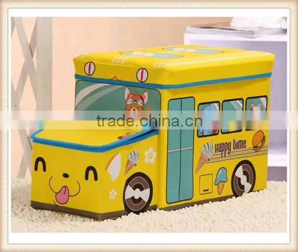 Happy Car Style Storage Box Storage Stool photo-5