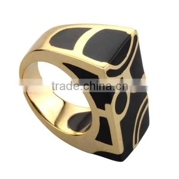 Custom Gold Finger Ring in Dubai Without Stone photo-6