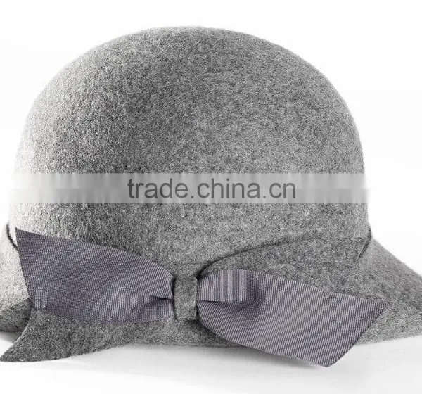 Polyester Cloche Hat Lady Cloche Hats photo-2