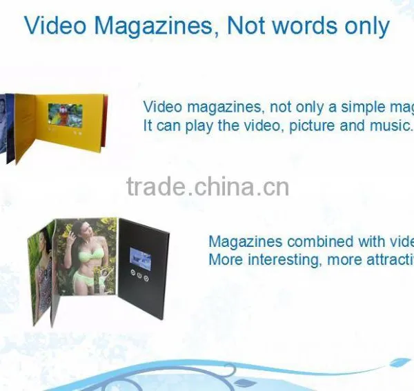 Hot Products OEM Paper USB Video Business Card photo-5