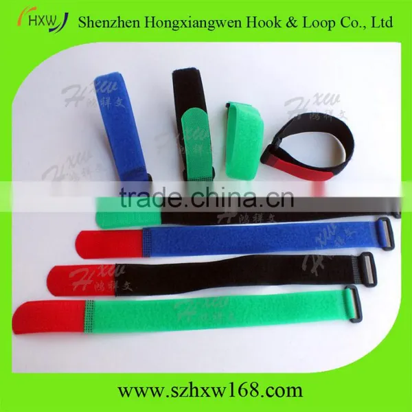 20*250mm Buckle Wire Management Releasable Tie Wraps photo-2