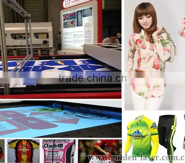 Vision Printed Sublimation Fabric Cutting Laser Machine photo-5