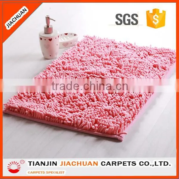 Polyester Microfiber Chenille Kid's Bathroom Carpet Rug photo-4