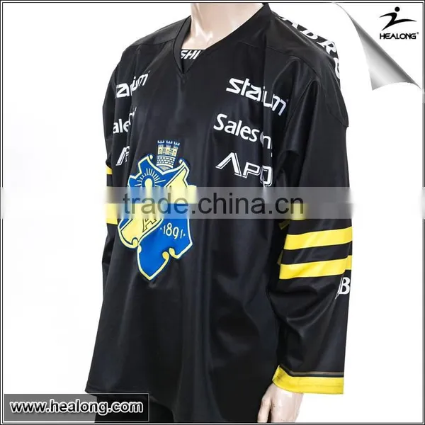 Custom Reversible Full Sublimation Inline Ice Hockey Goalie Jerseys photo-5