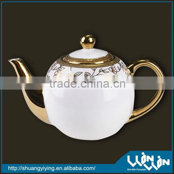 Grade A! Ceramic Tea Pot in Color Box Packing Wwtp-13024