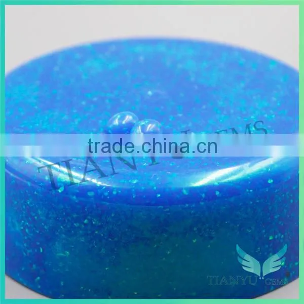 Wholesales Gemstone Processing Synthetic Blue Opal Stone Material photo-3