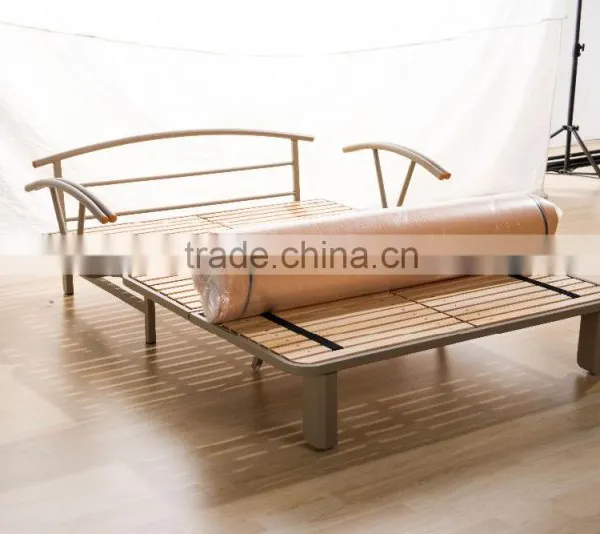 Folding Sofa Bed With Horizontal Broaching Functional Sofa photo-5
