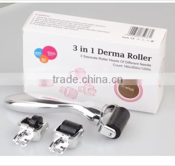 GTO Original Manufacture Wholesale 3 in 1derma Roller for Eye, Face and Body Use photo-6