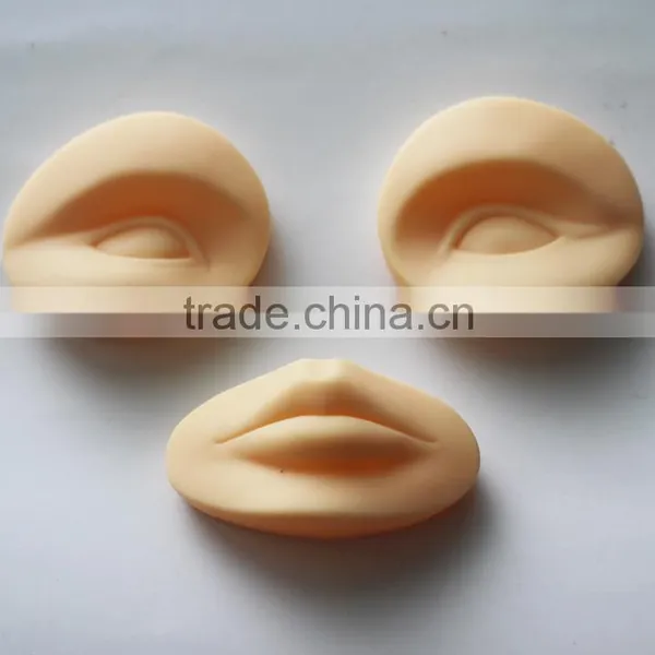 Cosmetic Tattoo Practice Mannequin Head With Removablve Lips and Eyes photo-6