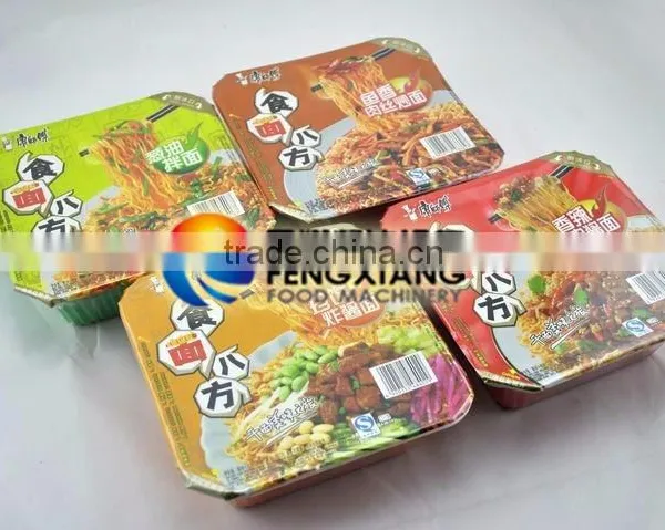 FS-1600 Commercail Fast Food Containers Sealing Machine,tea Cup Noodles Packing Machine ,pealrl Milk Cup Packing Machine photo-5