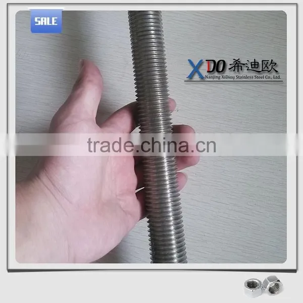 317L .904L .2205. C276. 904L Stainless Steel Fasteners All Threaded Rods photo-2