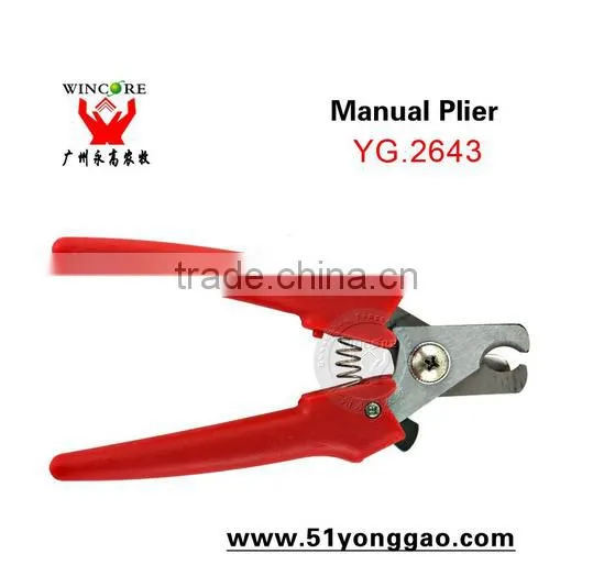 Stainless Steel Tail Cutting Pliers Manual Tail Pliers for Livestock Cutting Tail Pliers photo-3