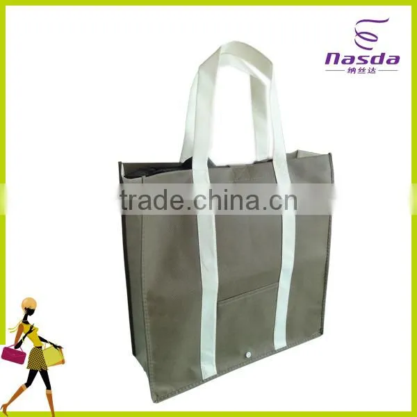 Non Woven Long Handle Type Shopping Bag photo-2