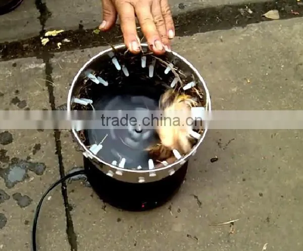 HHD Futomatic CE Approved Energy-saving Mini Commercial Chicken Plucker Machine for Sale/chicken Feather Remove Machine photo-2
